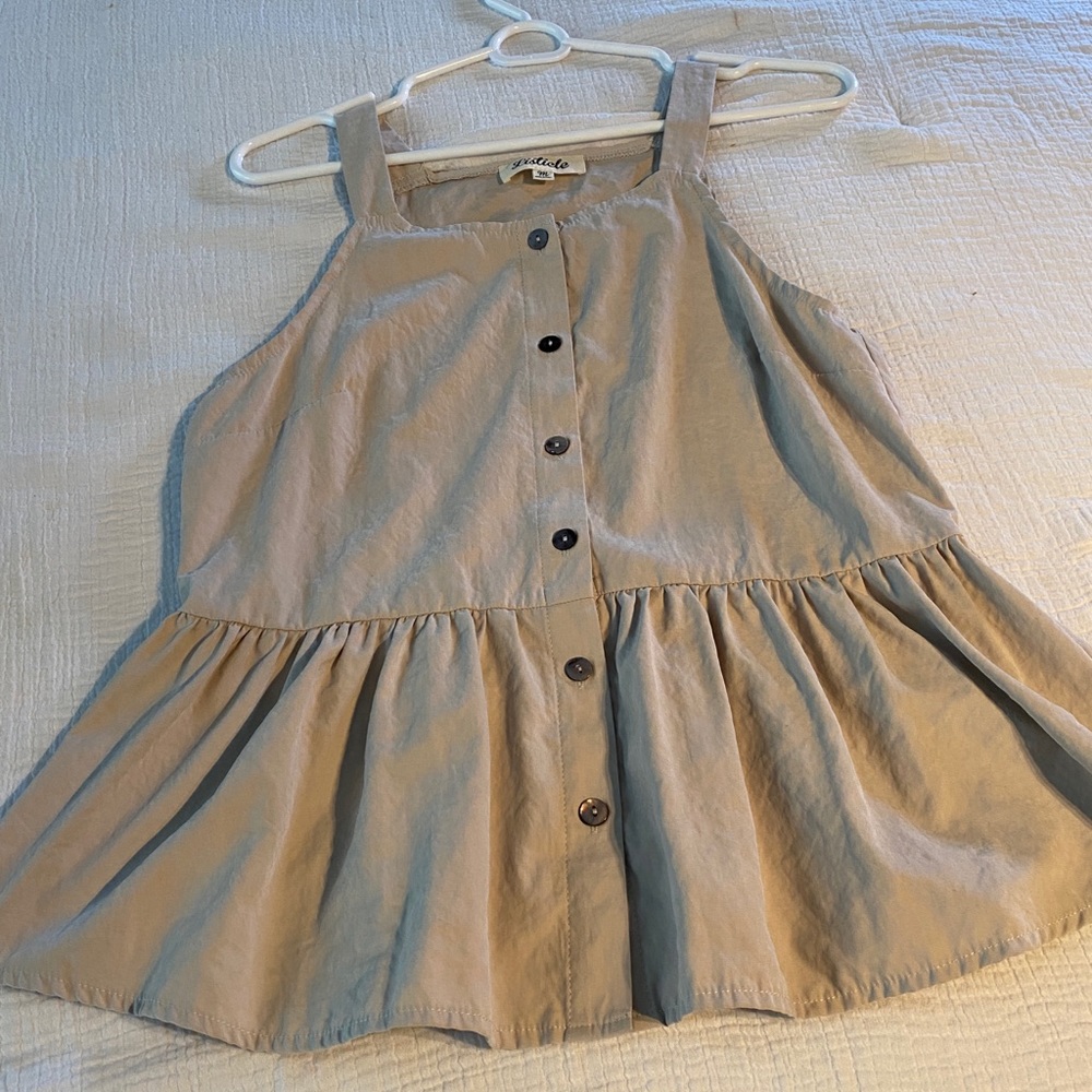 Peplum tank